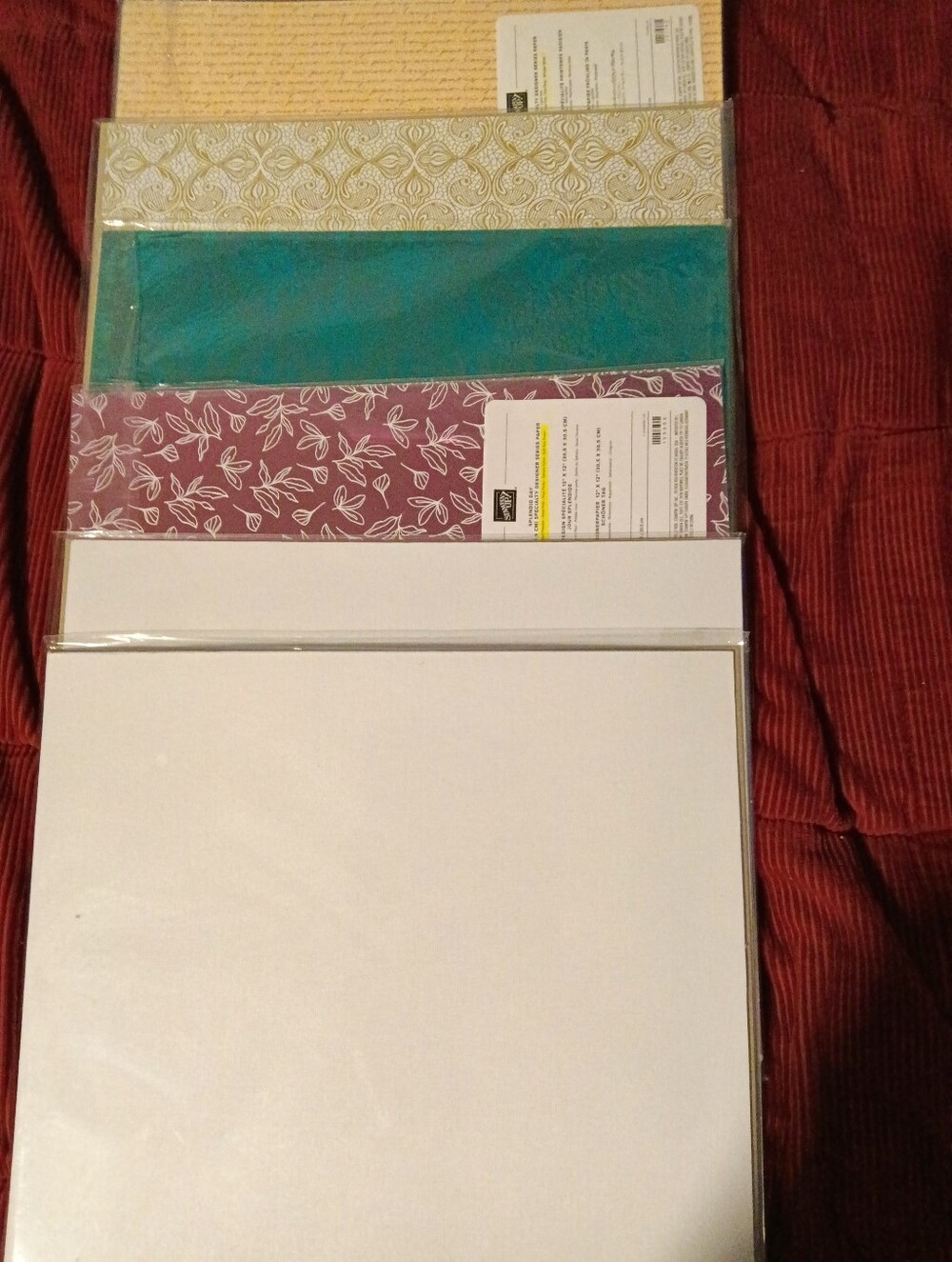 Stampin' Up Specialty DSP 3/$10